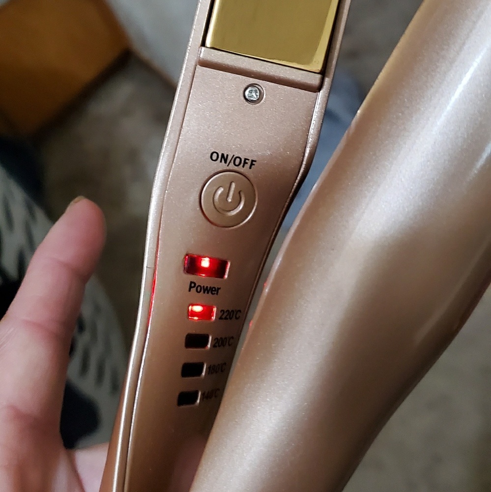 2n1 straightener and curler